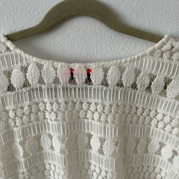 Stella & Dot Swimsuit coverup Tunic. Fits Girls 6-10. Lacey crochet Beach dress - Picture 14 of 15